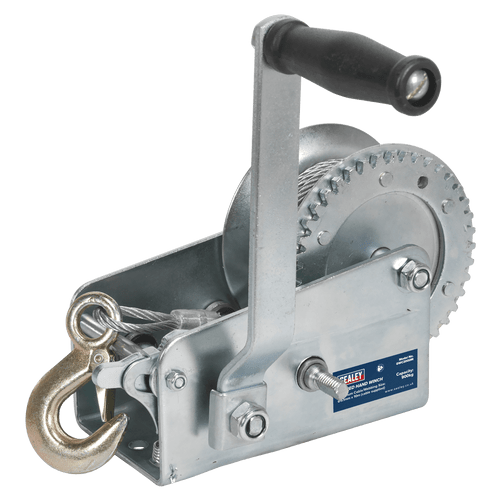 Geared Hand Winch 900kg Capacity with Cable (GWC2000M)