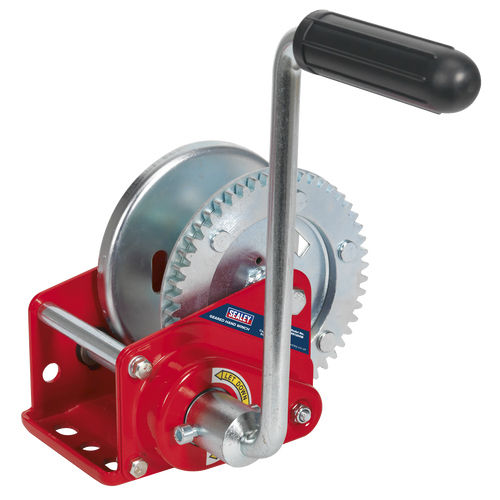 Geared Hand Winch with Brake 540kg Capacity (GWE1200B)