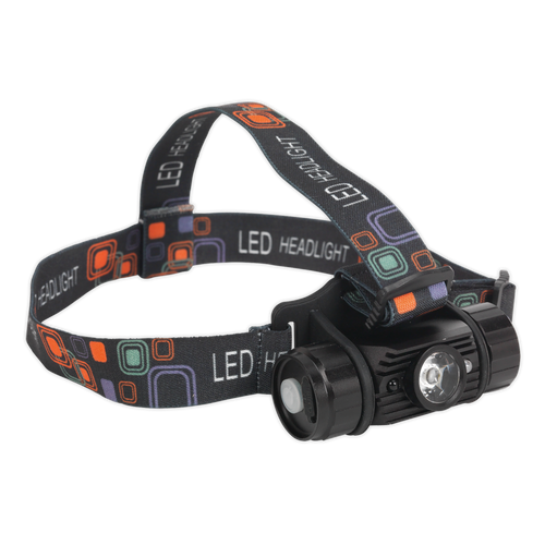 Rechargeable Head Torch 5W CREE* XPG LED Auto-Sensor (HT108LED)