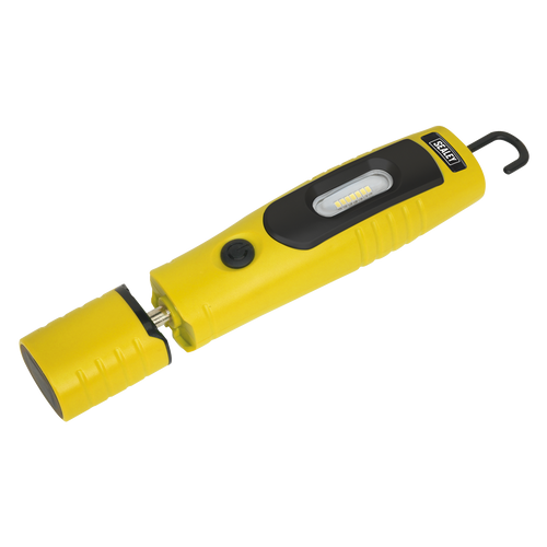 Rechargeable 360¡ Inspection Light 7 SMD & 3W SMD LED Yellow Lithium-ion (LED3602Y)