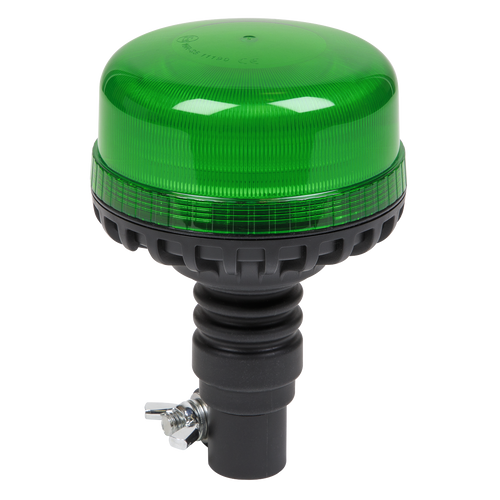 Warning Beacon SMD LED 12/24V Flexible Spigot Fixing - Green (WB955LEDG)