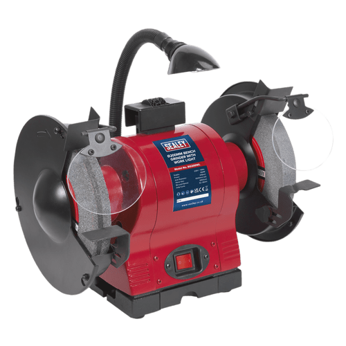 Bench Grinder ¯200mm with Work Light 550W/230V (BG200WL)