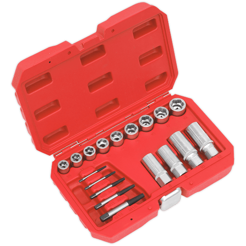 Bolt, Stud & Screw Extractor Set 18pc (AK751)