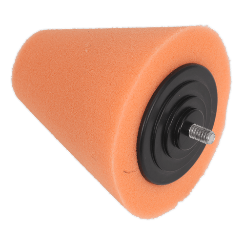 Buffing & Polishing Foam Cone Orange/Firm (PTCCHC85O)