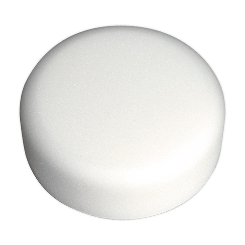 Buffing & Polishing Foam Head Hook-and-Loop ¯150 x 50mm White/Dense (PTCCHV150W)