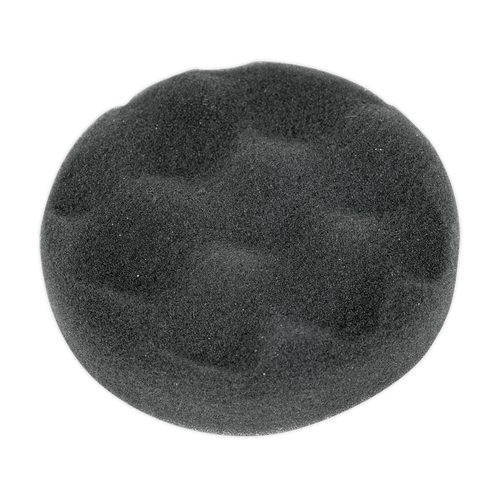 Buffing & Polishing Foam Head Hook-and-Loop ¯80 x 25mm Black/Soft (PTCCHV79P)