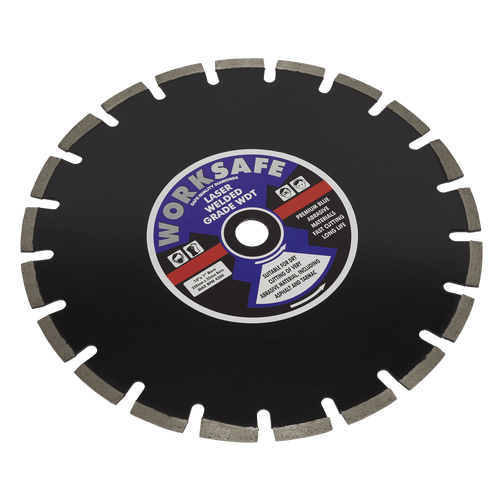 Asphalt/Tarmac Diamond Blade ¯350 x 25mm (WDT350)