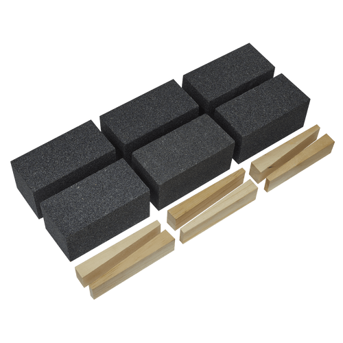 Floor Grinding Block 50 x 50 x 100mm 12Grit - Pack of 6 (FGB12)