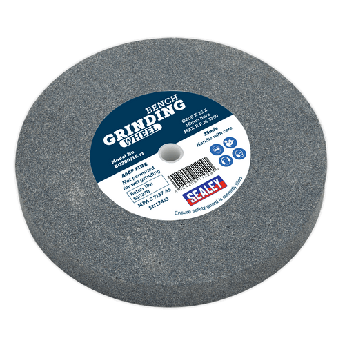 Grinding Stone ¯200 x 25mm ¯16mm Bore A60P Fine (BG200/15)