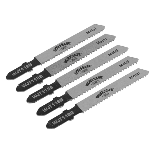 Jigsaw Blade Metal 55mm 12tpi - Pack of 5 (WJT118B)