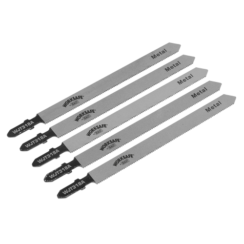 Jigsaw Blade Metal 105mm 21tpi - Pack of 5 (WJT318A)