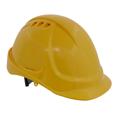 Safety Helmet - Vented (Yellow) (502Y)