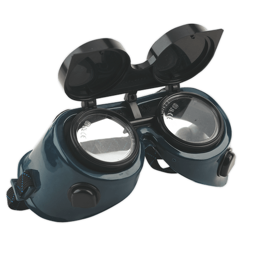 Gas Welding Goggles with Flip-Up Lenses (SSP6)