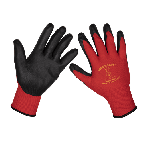 Flexi Grip Nitrile Palm Gloves (X-Large) - Pack of 12 Pairs (9125XL/12)