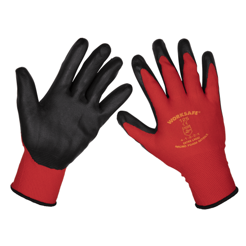Flexi Grip Nitrile Palm Gloves (X-Large) - Pack of 120 Pairs (9125XL/B120)