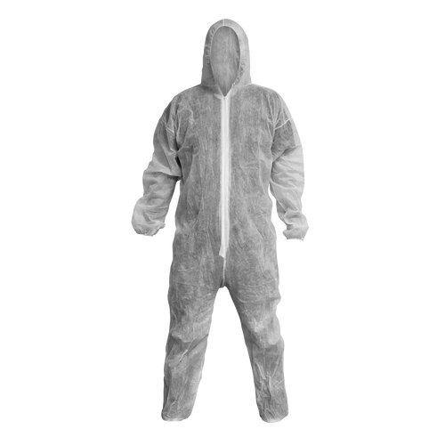 Disposable Coverall White - Large (9601L)