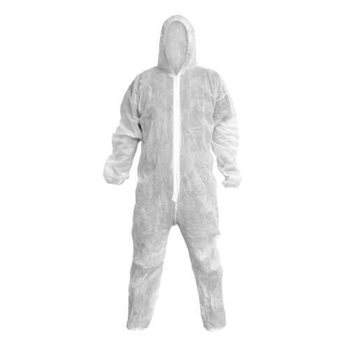 Disposable Coverall White - X-Large (9601XL)