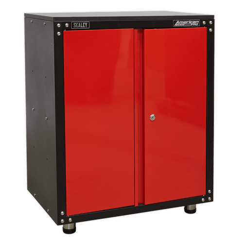 Modular 2 Door Cabinet with Worktop 665mm (APMS81)
