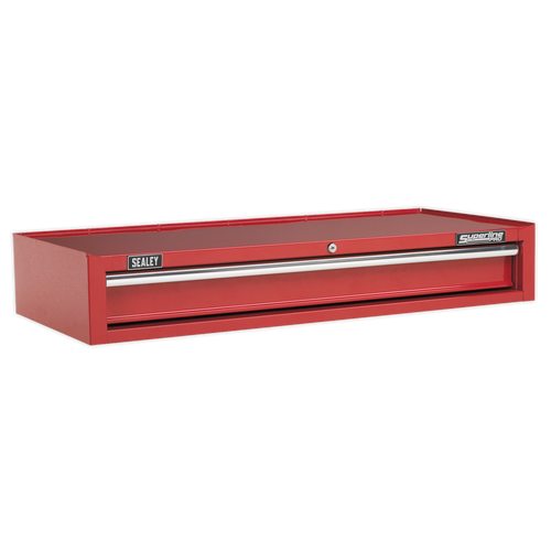 Mid-Box 1 Drawer with Ball Bearing Slides Heavy-Duty- Red (AP41119)