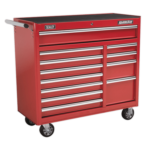 Rollcab 12 Drawer with Ball Bearing Slides Heavy-Duty - Red (AP41120)