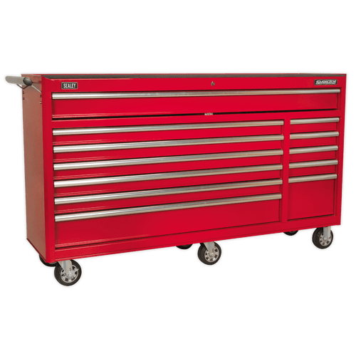 Rollcab 12 Drawer with Ball Bearing Slides Heavy-Duty - Red (AP6612)