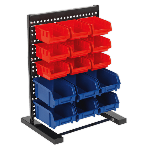 Bin Storage System Bench Mounting 15 Bin (TPS1569)