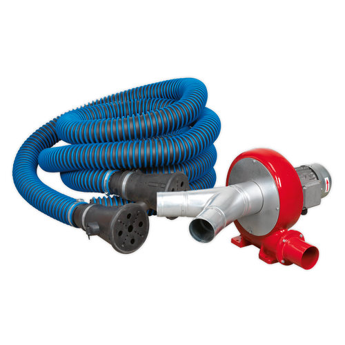 Exhaust Fume Extraction System 230V - 370W - Twin Duct (EFS102)