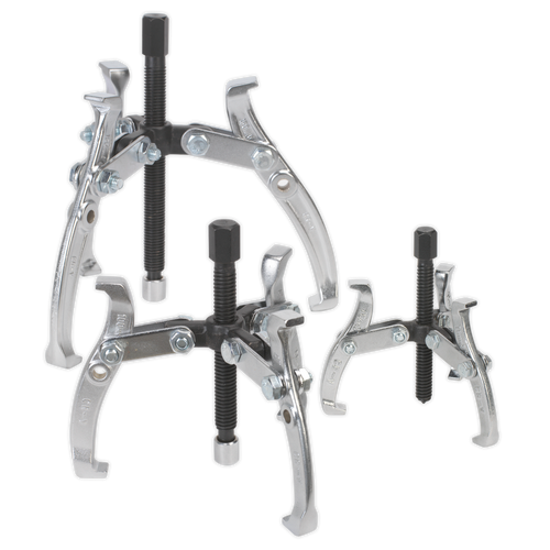 Gear Reversible Puller Set 3pc Triple Leg (AK78)