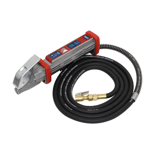Tyre Inflator 2.7m Hose with Clip-On Connector (SA372)