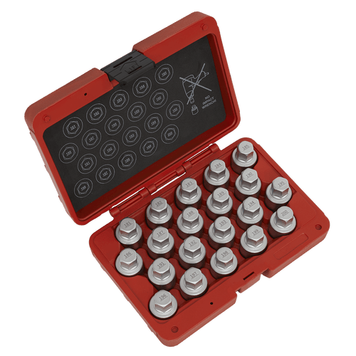 Locking Wheel Nut Key Set 20pc - Vauxhall-C (SX216)