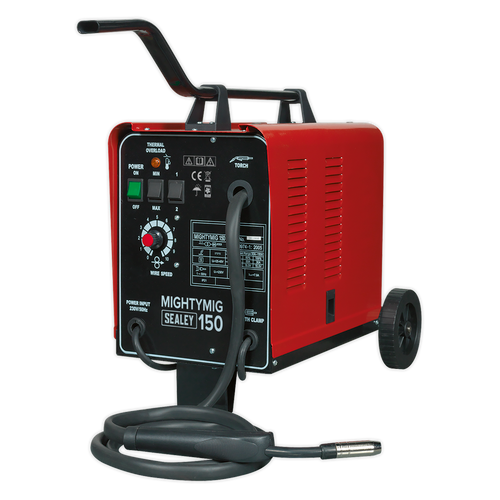Professional Gas/No-Gas MIG Welder 150A 230V (MIGHTYMIG150)