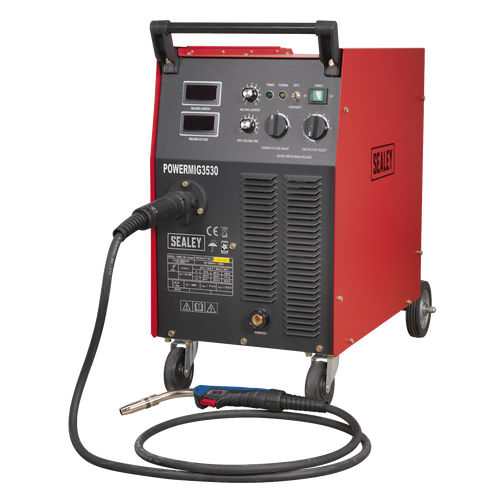 Professional MIG Welder 300A 415V 3ph with Binzel¨ Euro Torch (POWERMIG3530)