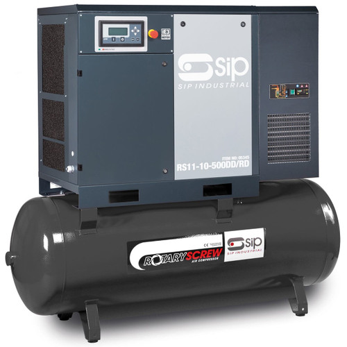 SIP RS15-10-500DD/RD Rotary Screw Compressor 05346