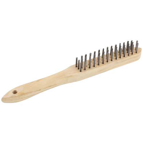 SIP 3-Row Mild Steel Wire Brush  04173