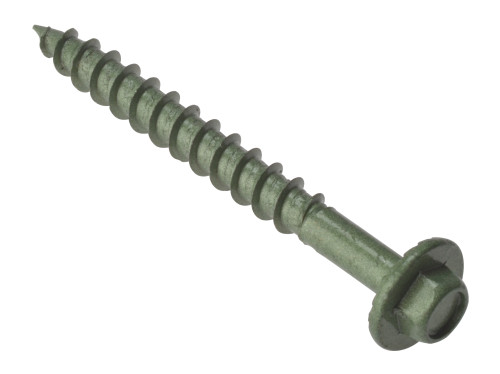 Timber Fixing Screws - Green Treated - Bag (20) - 6.3 x 200mm