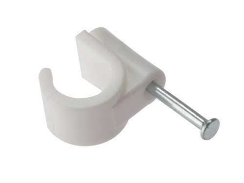 Pipe Clip - Hardened Masonry Nail (100) - 22mm