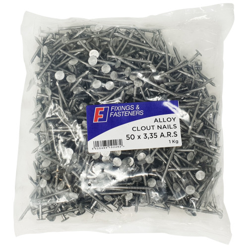 Annular Ring Shank - Aluminium - Bag (1KG) - 3.35 x 50mm