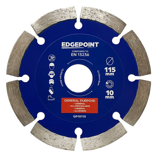 EdgePoint General Purpose Diamond Blades - Box (1) - 115mm