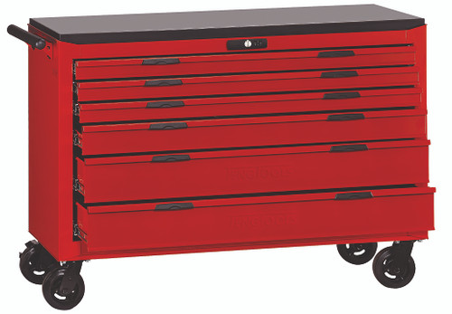 Tool Box Roller Cabinet 6 Drawer 53in