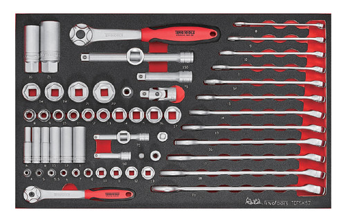 Spanner and Socket Set 57 Pieces