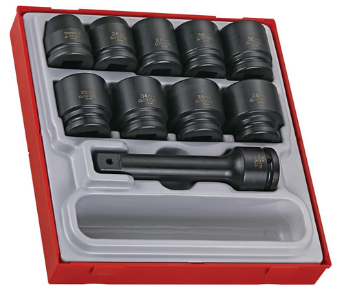 Impact Socket Set 3/4in Drive 16pcs