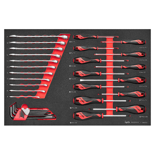 Screwdriver and Spanner Set 33 Pieces
