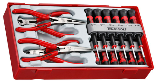 Screwdriver and Plier Set 16 Pieces