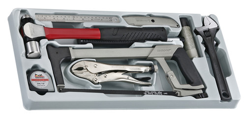 Teng Tools Öl Service Set 16-tlg. - Mit Ablassschrauben-Stecknüssen, Ölfilterschlüssel & Inspektionsspiegel