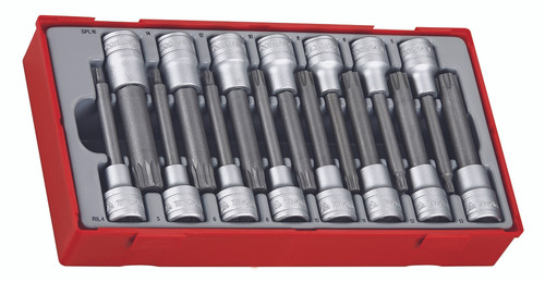 Socket Set 1/2in Drive Ribe/XZN 15pcs