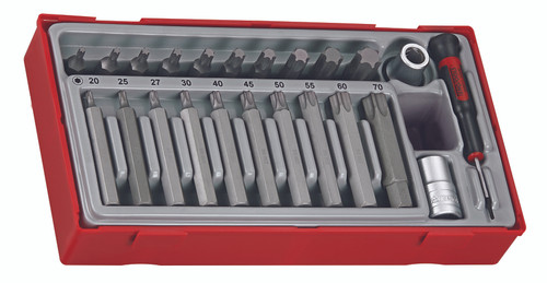 Socket Set 1/2 inch dr TX Bit 23pcs