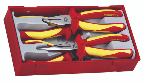 Plier Set 1000 Volt 4 Pieces