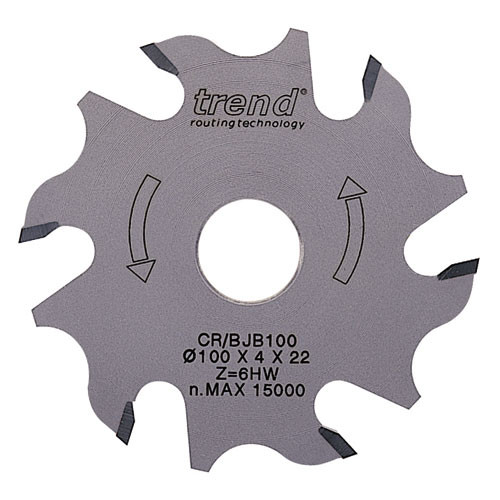 CraftPro Biscuit blade 100mm diameter x 6T x  22mm  (CR/BJB100)