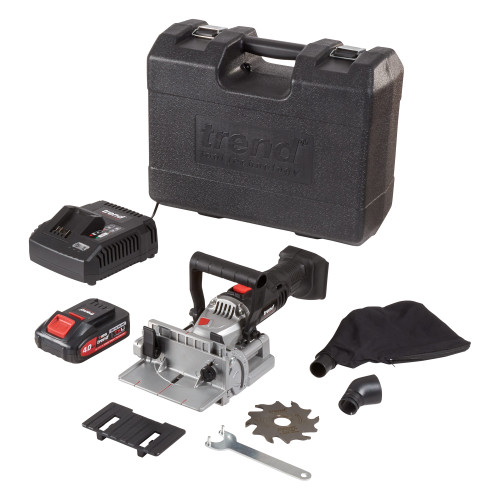 T18S 18V Biscuit Jointer Kit (1 x 2Ah Battery and Fast Charger) - EU sale only (T18S/BJK1/E)