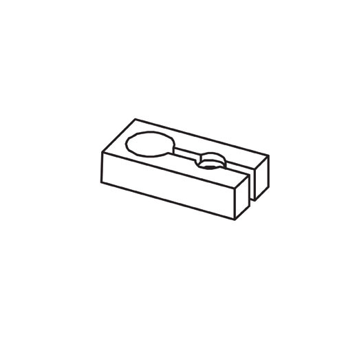 Plate for side pressure bolt CRT/MK3 (WP-CRTMK3/28)